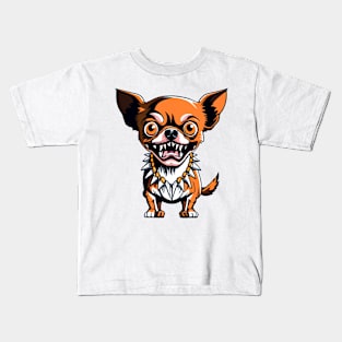 Crazy Chihuahua Kids T-Shirt